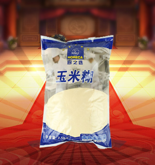 廚之選(HORECA SELECT)玉米糊產(chǎn)自山東棗莊2.5kg每袋，選用優(yōu)質(zhì)玉米粒為原料，天然無(wú)公害的玉米經(jīng)層層篩選，經(jīng)先進(jìn)的工藝精制而成。沖泡食用還可以搭配牛奶、雞蛋等制作各種可口的零食甜點(diǎn)，百樣味道，百變玉米糊。玉米糊味香松軟，煮粥甜糯密稠，黏而不膩，蘊(yùn)含自然甜味。