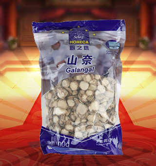廚之選(HORECA SELECT)山奈產(chǎn)自四川成都500g每袋，精細(xì)加工而成，質(zhì)量上乘，備受廣大專業(yè)廚師和消費(fèi)者歡迎和厚愛，是您廚房必備品。保留了山奈中原有的滋味、氣味和全部的營養(yǎng)物質(zhì)，風(fēng)味獨(dú)特，定會讓您回味無窮。不使用化學(xué)劑、無化學(xué)殘留、不破壞營養(yǎng)成分，給家人一份天然、一份健康、一份安心。