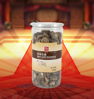 薈食(FINE LIFE)珍珠花菇產(chǎn)自河南駐馬店220g每袋，質(zhì)輕盈，有特殊天然菌香，味道鮮美，風(fēng)味獨(dú)特，保留了豐富的營養(yǎng)成分。采取透明包裝，新鮮清晰可見，干凈衛(wèi)生，方便存放冷藏，方便消費(fèi)者們的選購，安全健康，放心購買。
