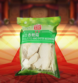 薈食(FINE LIFE)臻選杏鮑菇產(chǎn)自福建寧德150g每袋，精選優(yōu)質(zhì)香菇，菇肉肥厚，色澤均勻，厚實(shí)圓潤，自然鮮美，味道純正，方便食用。香菇具有高蛋白、低脂肪和多種維生素等營養(yǎng)成分，可用來配菜、搭配煲湯、小炒等多種吃法。