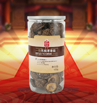 薈食(FINE LIFE)一級(jí)無根厚香菇產(chǎn)自浙江麗水150g每袋，質(zhì)輕盈，有特殊天然菌香，味道鮮美，風(fēng)味獨(dú)特，保留了豐富的營養(yǎng)成分。采取透明包裝，新鮮清晰可見，干凈衛(wèi)生，方便存放冷藏，方便消費(fèi)者們的選購，安全健康，放心購買。