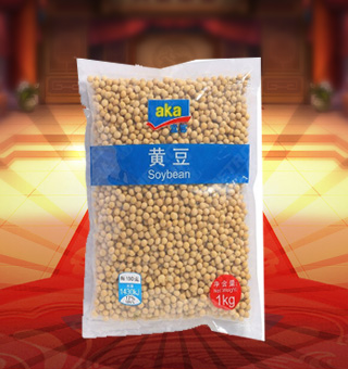 宜客(AKA)黃豆產(chǎn)自吉林白城1kg每袋，精選優(yōu)質(zhì)黃豆，粒大色黃、飽滿渾圓，用清水洗凈后，炒、煮、燉均可，還可制成豆?jié){飲用。富含人體所需的多種維生素、礦物質(zhì)及微量元素，營(yíng)養(yǎng)美味，深受廣大消費(fèi)者的認(rèn)可與喜愛(ài)。